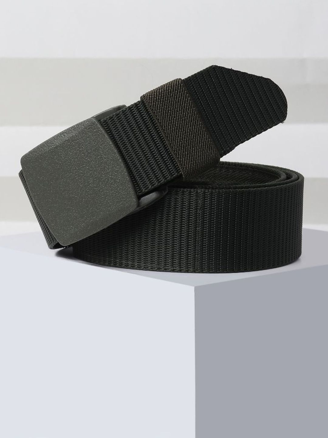 Kastner Men Green Canvas Belt-picture-14