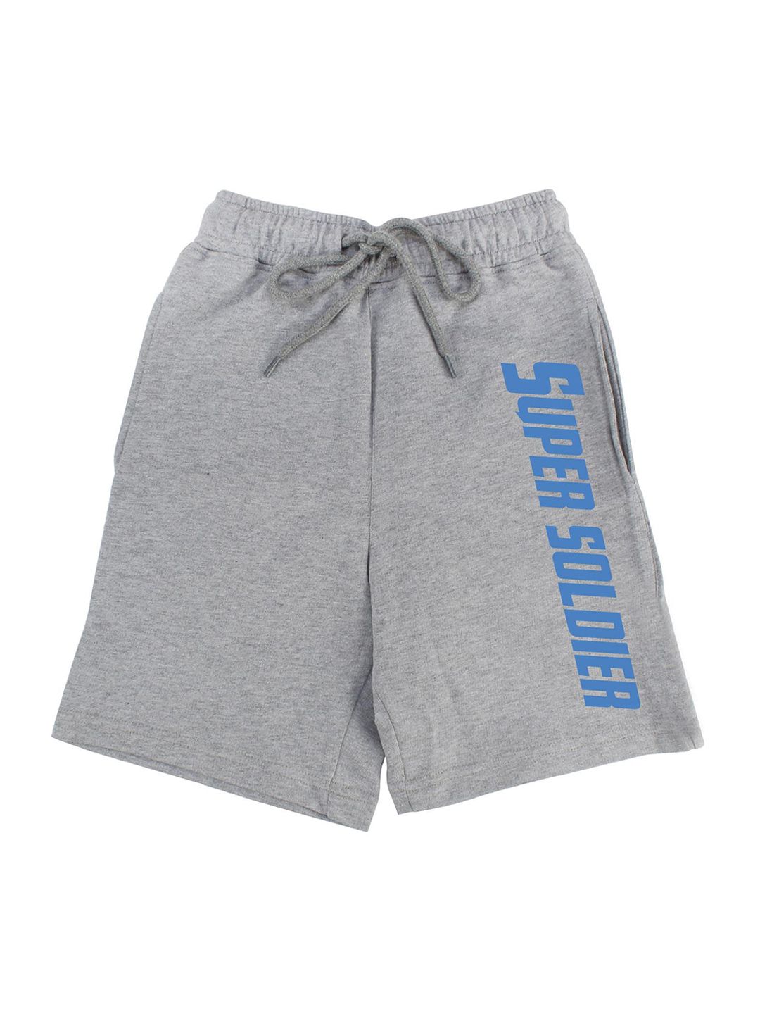 Marvel by Wear Your Mind Boys Grey & Blue Avengers Printed Shorts-picture-18