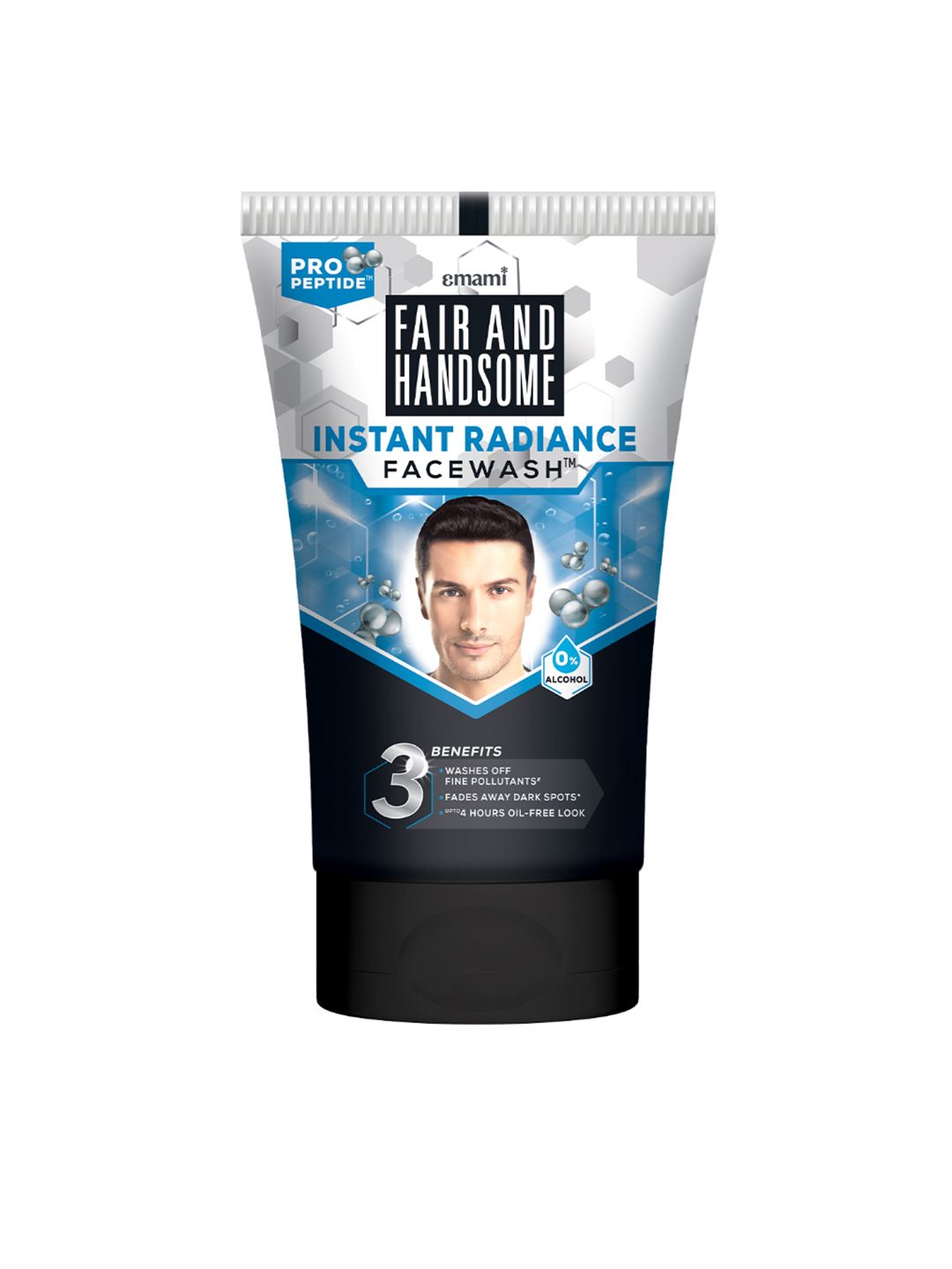 FAIR AND HANDSOME Instant Radiance Face Wash with Actifair Peptide - 100 g-image-36