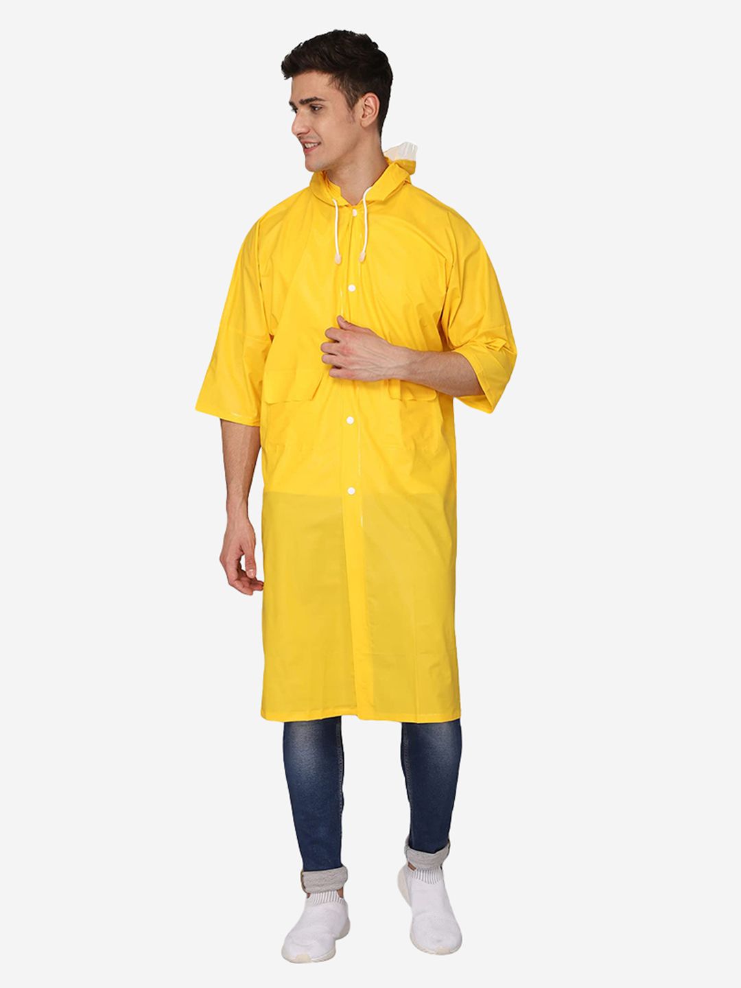 THE CLOWNFISH Unisex Waterproof PVC Rain Jacket-picture-31