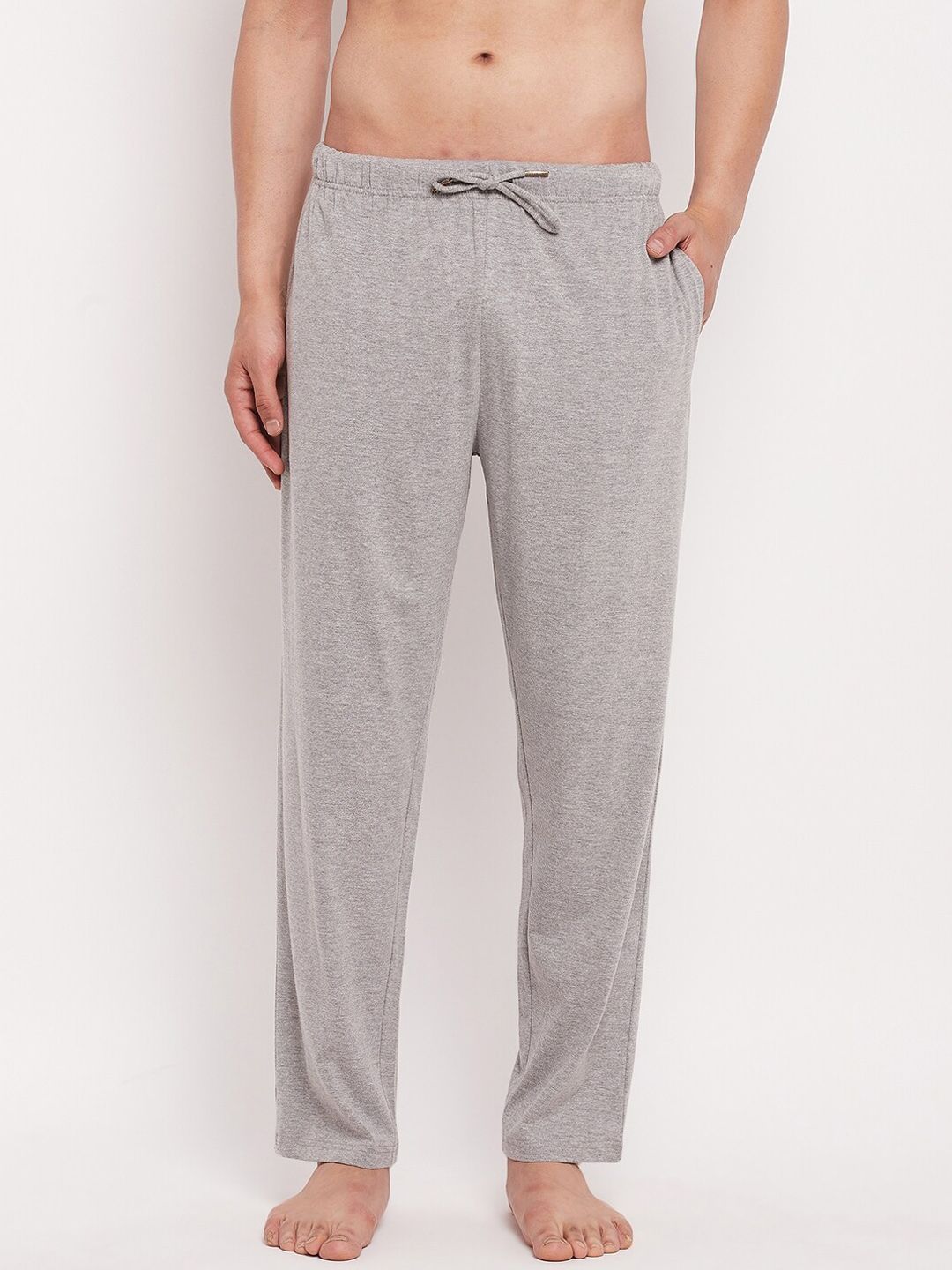 Buy Hypernation Hypernation Men Grey Solid Lounge Pant at Redfynd