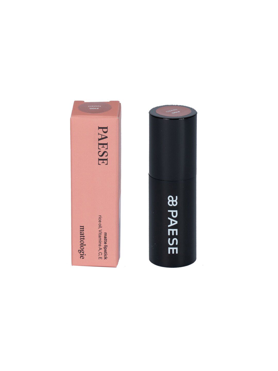 Paese Cosmetics Mattologie Matte Lipstick with Rice Oil 4.3 g - Naked 100-picture-36
