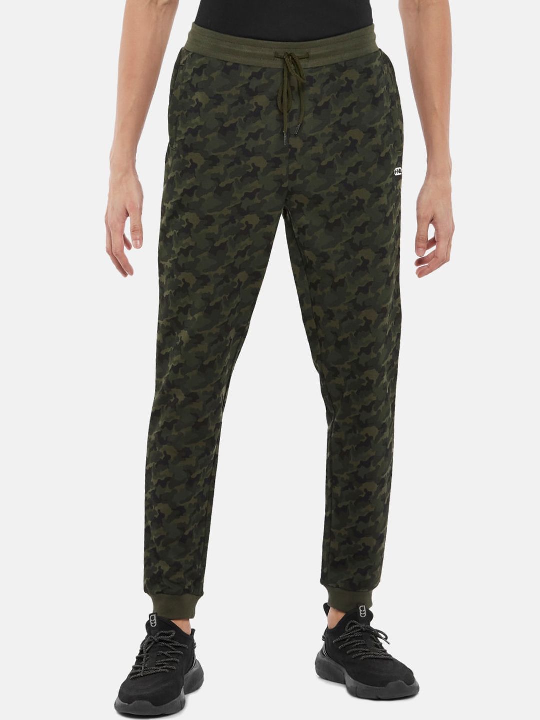 Buy Ajile By Pantaloons Ajile by Pantaloons Men Olive-Green Camouflage ...