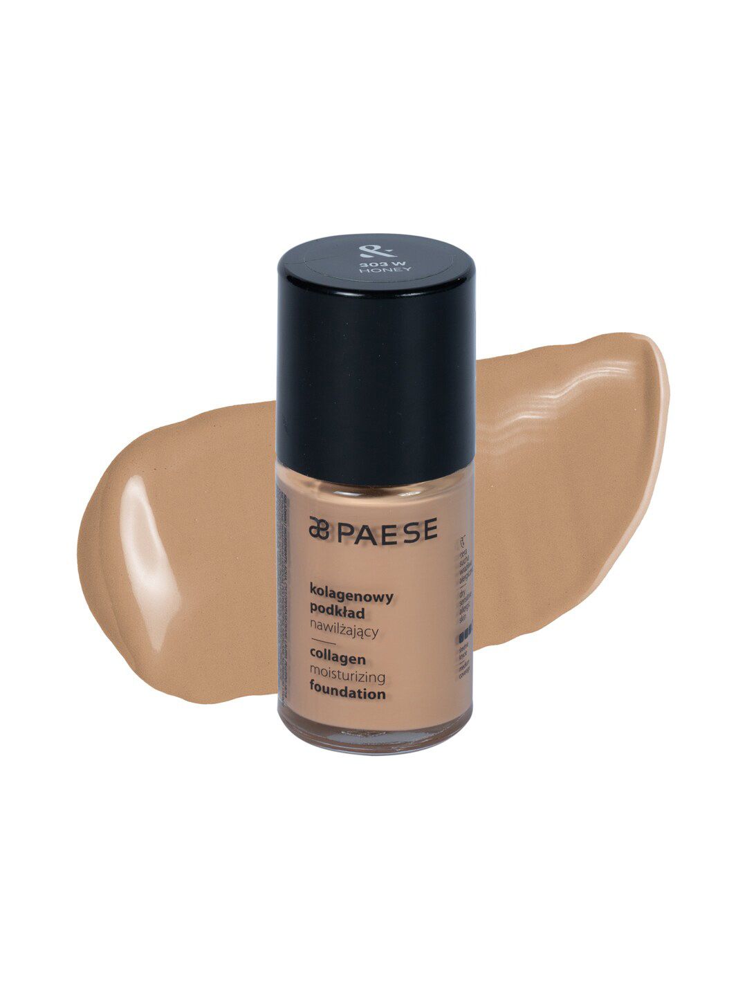 Paese Cosmetics Collagen Moisturizing Foundation - Honey 303-picture-21