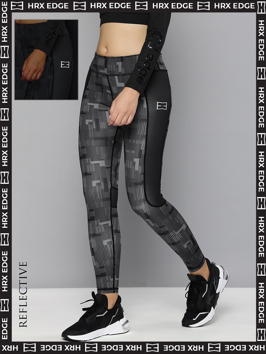 Buy HRX By Hrithik Roshan HRX By Hrithik Roshan EDGE Women Jet