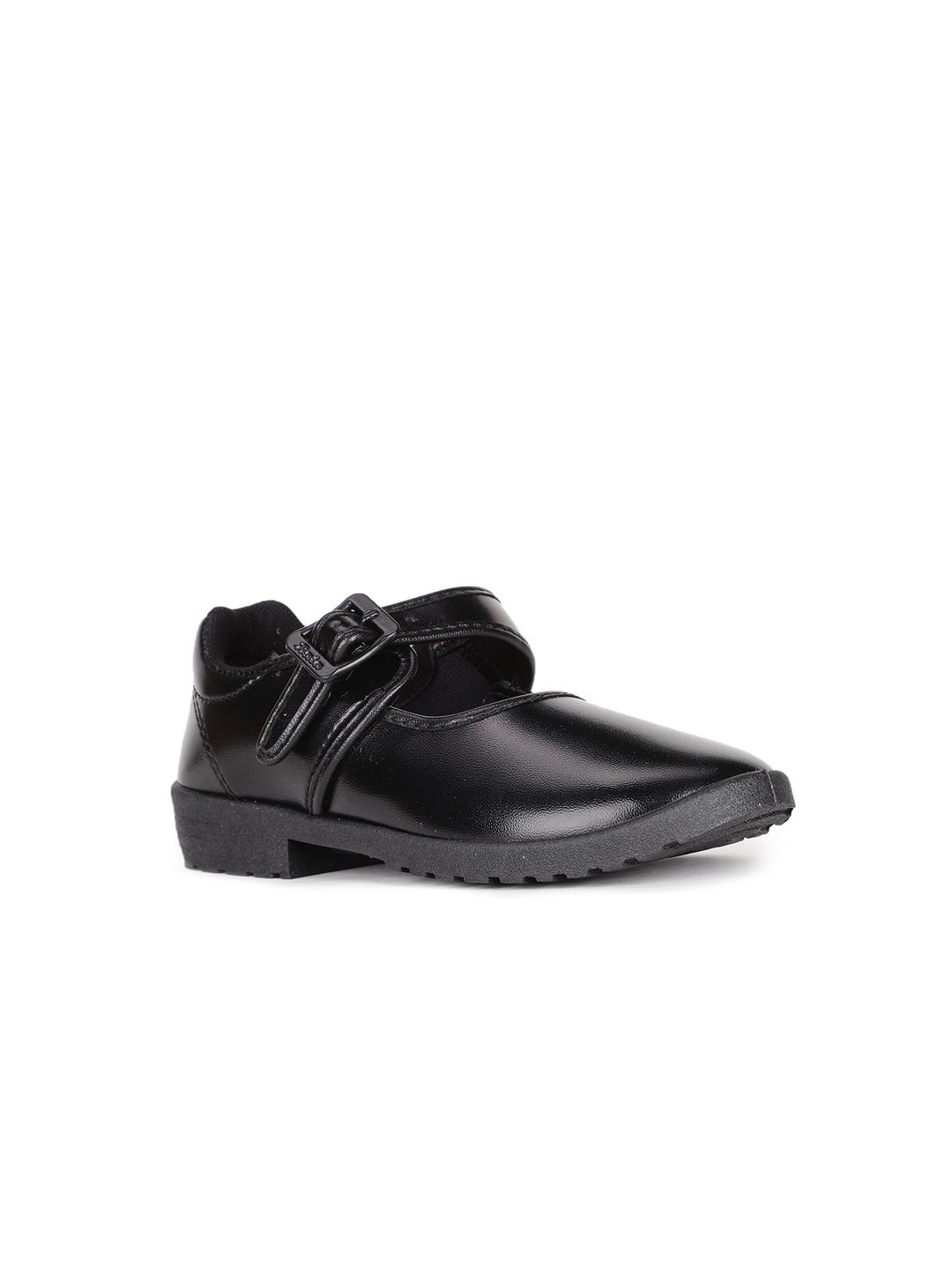 Bata Girls Black School Shoes-image-19