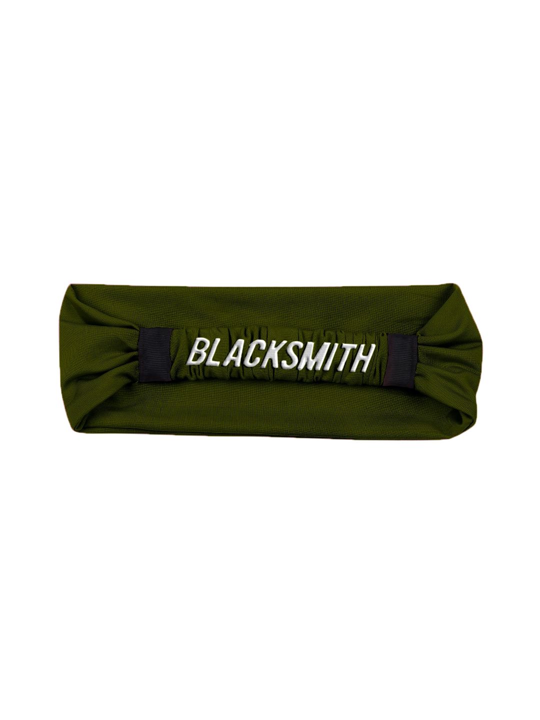 Blacksmith Unisex Green Solid Bandana Headband-picture-51