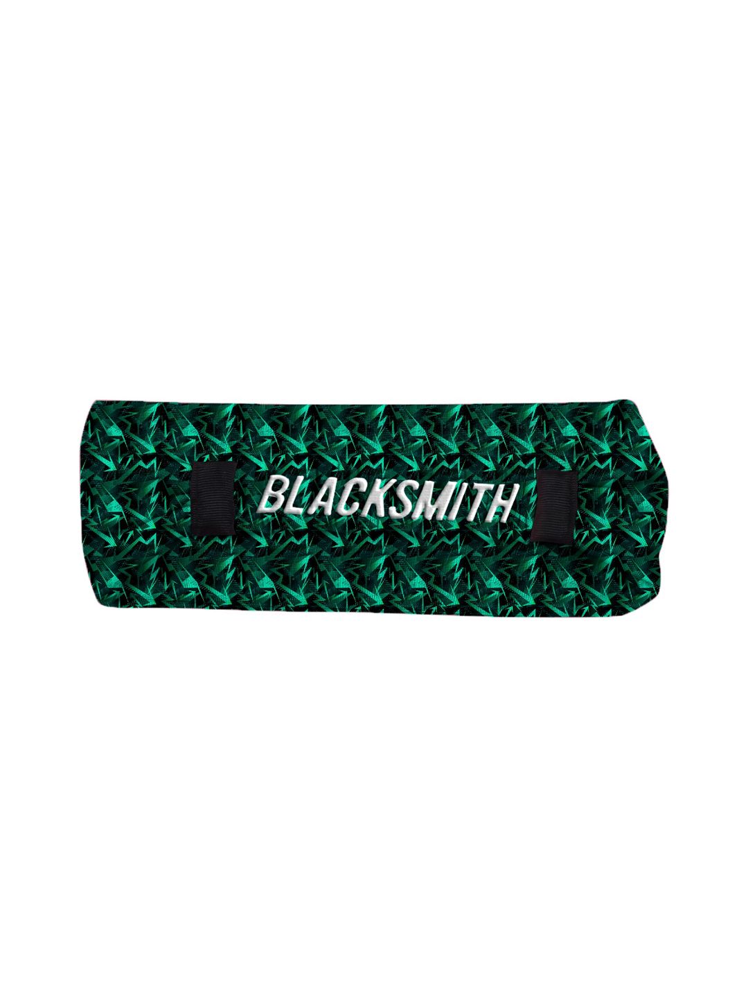 Blacksmith Black & Green Printed Elasticated Headband-picture-14