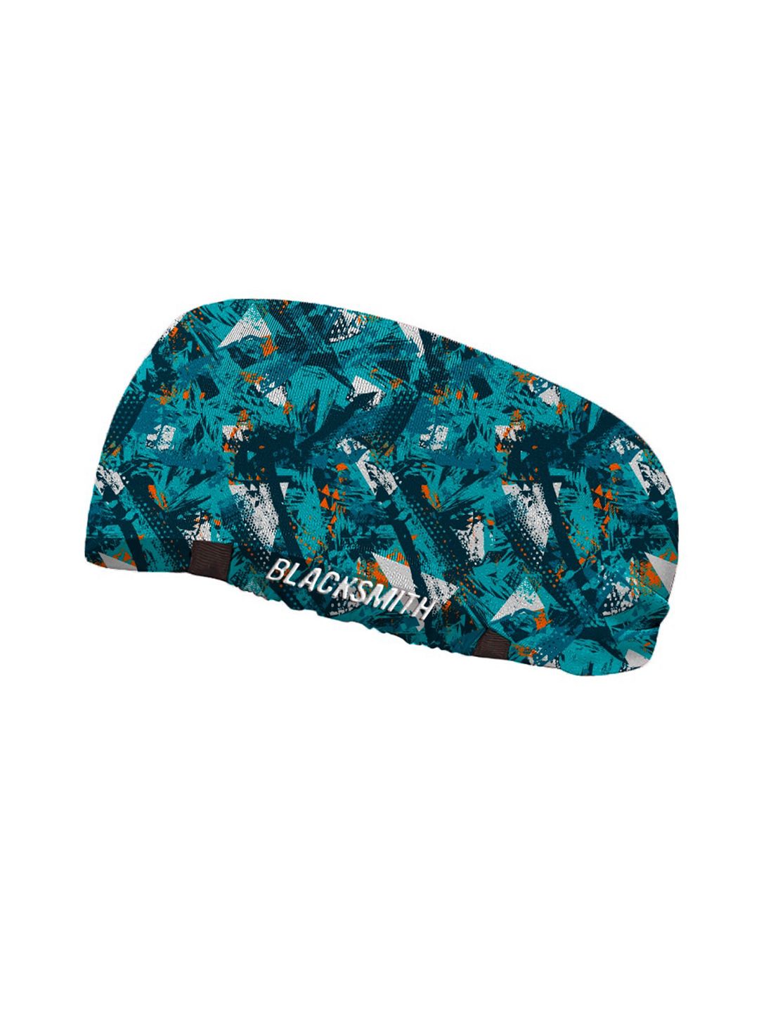 Blacksmith Black & Blue Printed Headband-image-45
