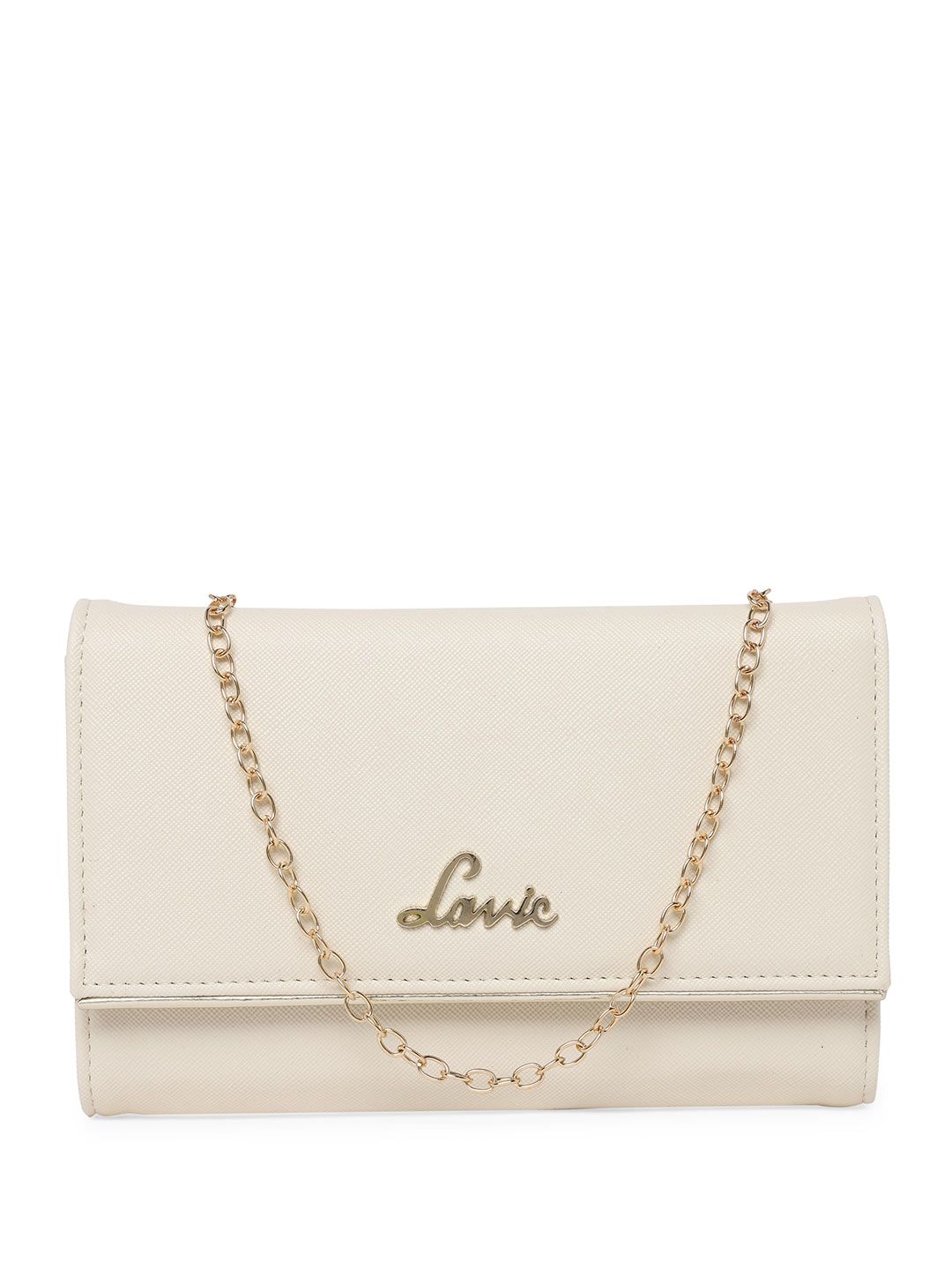 Lavie Women Off White Purse Clutch-picture-22