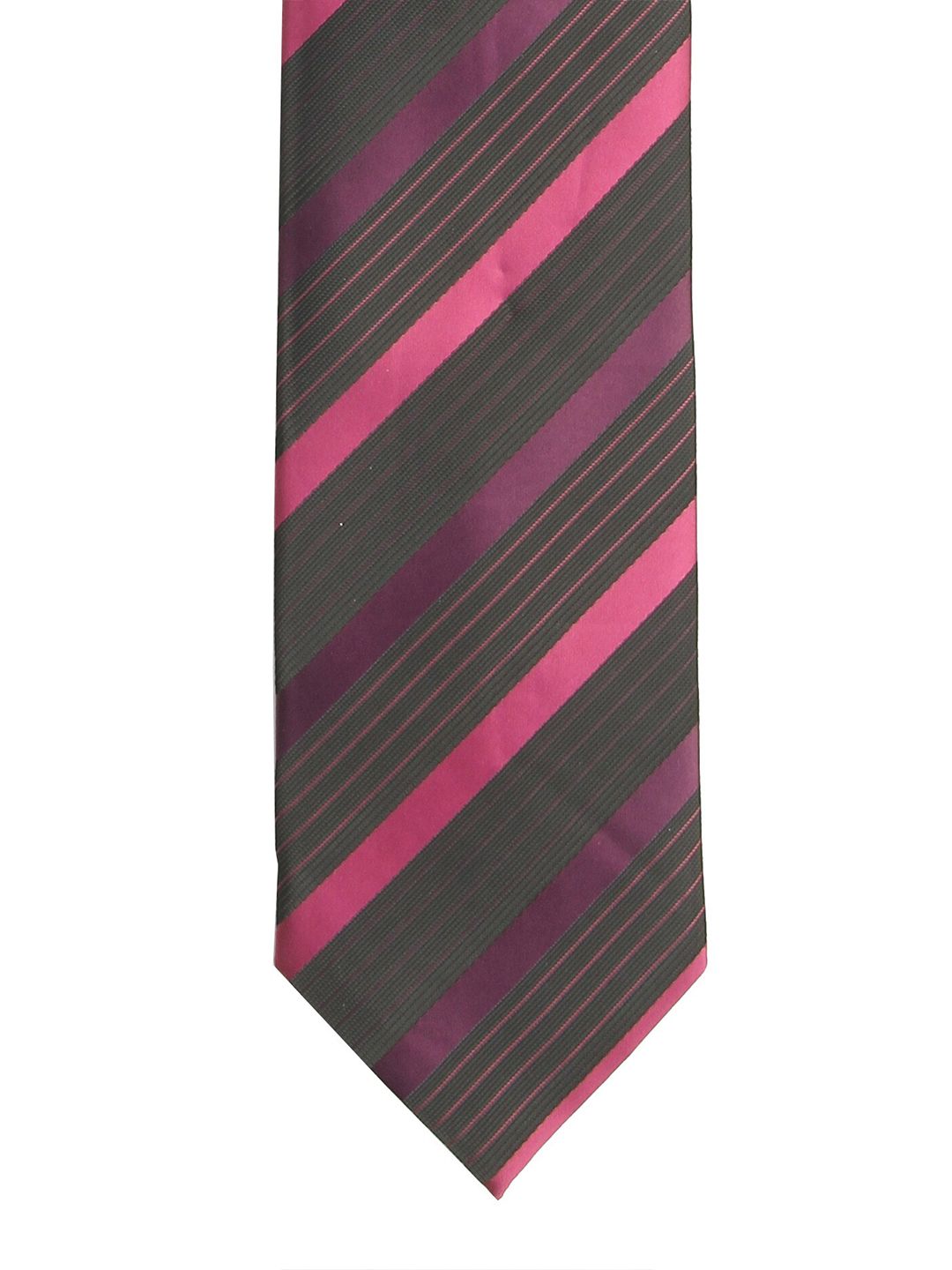 Calvadoss Men Purple Striped Broad Tie-picture-16