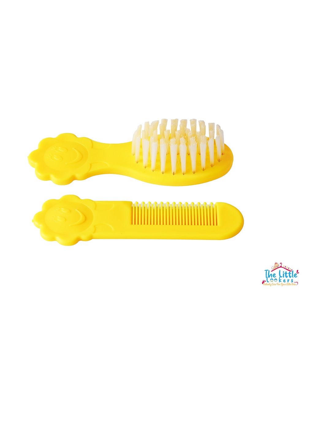 The Little Lookers Infants Kids Yellow Grooming Comb & Brush Set-picture-43