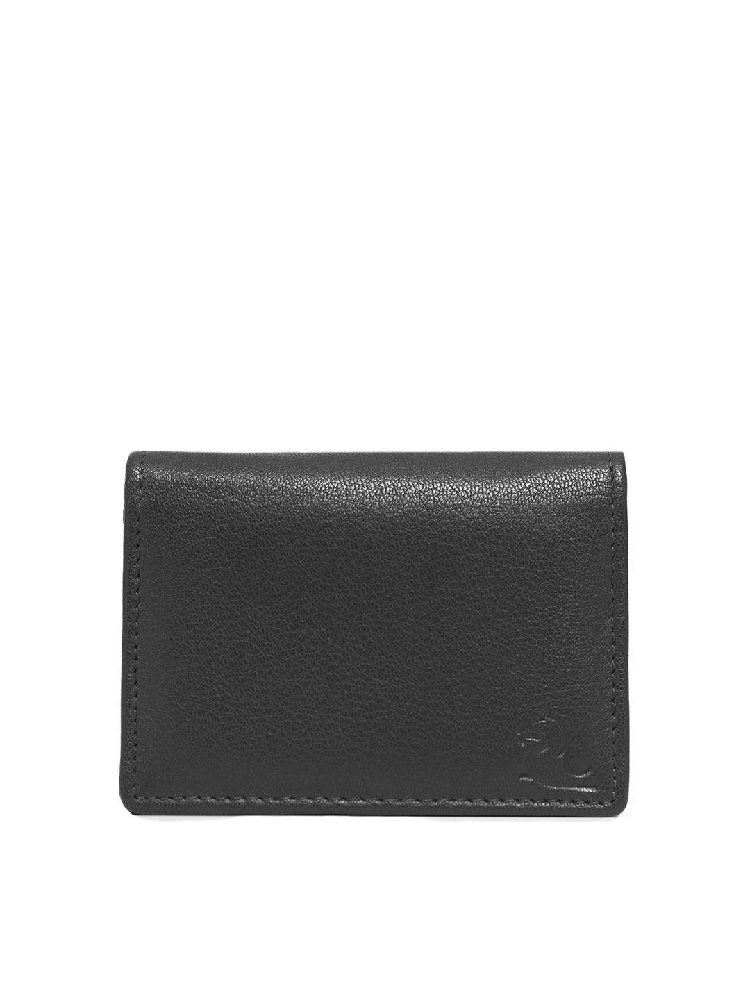 Kara Unisex Black Leather Card Holder-picture-56
