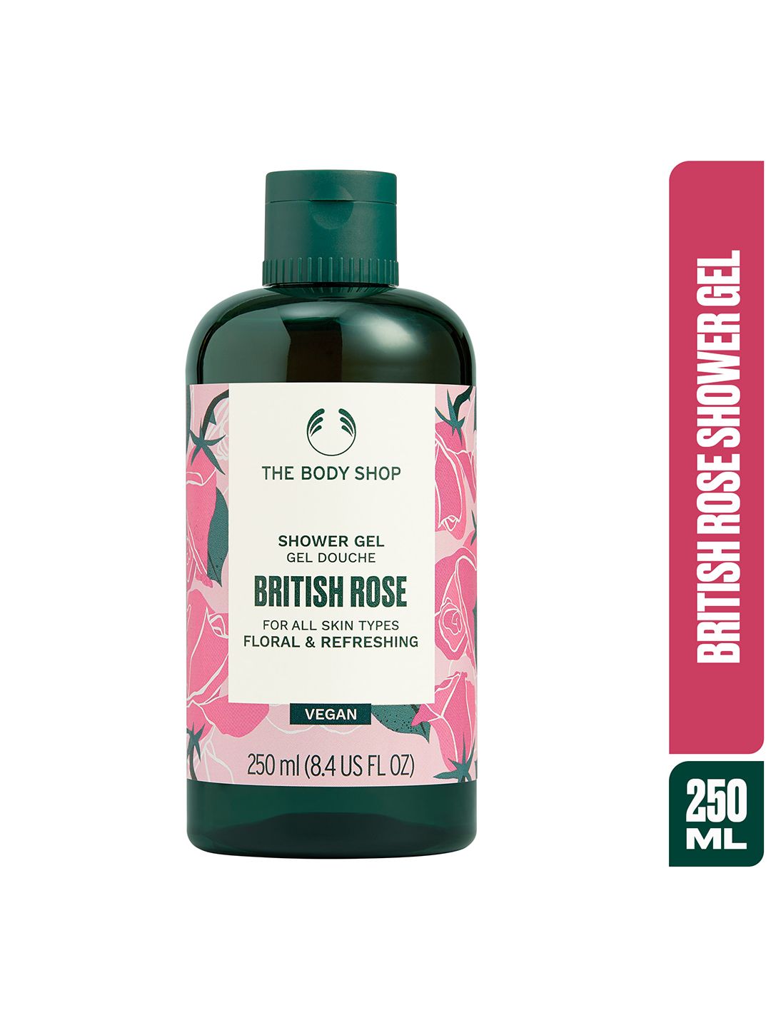 THE BODY SHOP British Rose Shower Gel 250ml