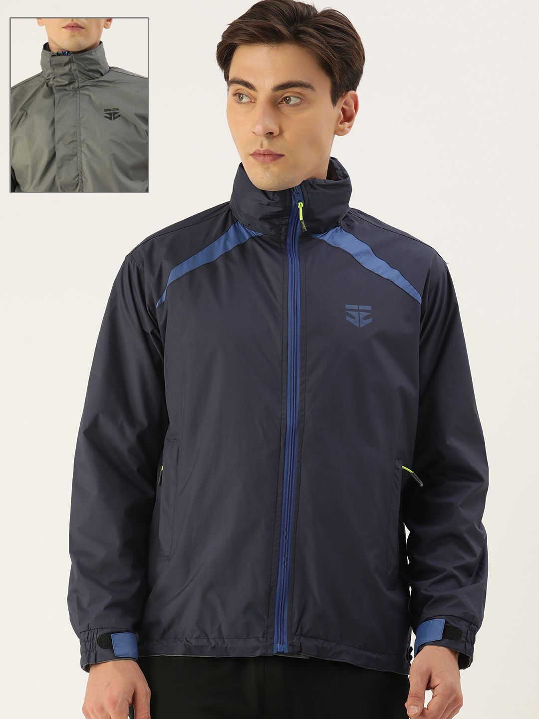 Sports52 wear Men Reversible Rain Jacket-picture-21