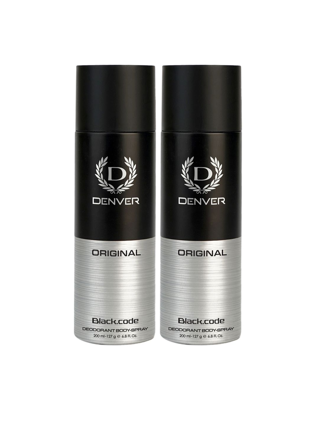 Denver Men Set of 2 Original Black.Code Deodorant Body Sprays - 200ml Each-picture-23