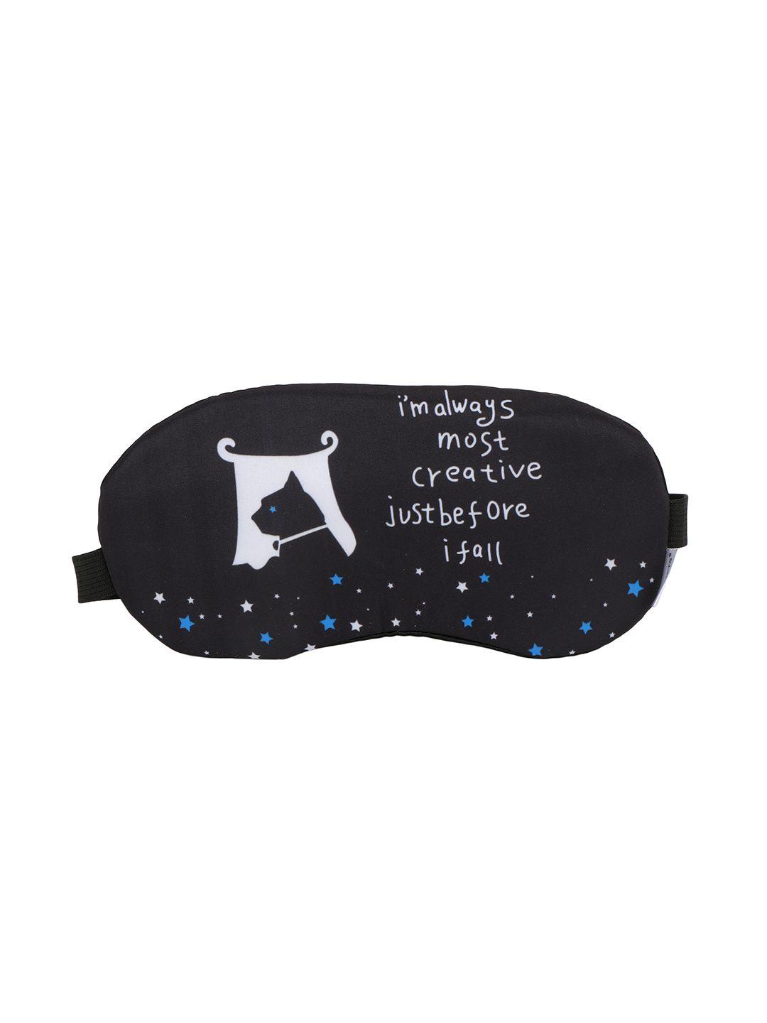 SKYLOFTS Unisex Kids Black Printed Sleeping Mask with Cooling Pack-picture-24