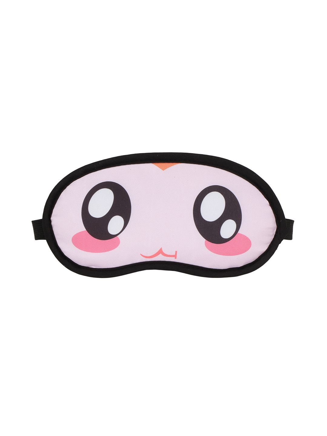 SKYLOFTS Unisex Kids Pink & White Printed Sleeping Eye Mask with Cooling Pad-image-28