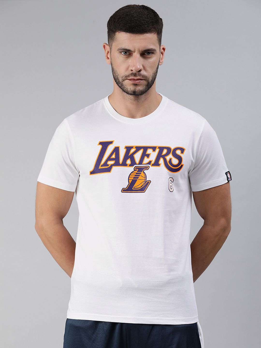 NBA LeBron James Classsic White T-Shirt
