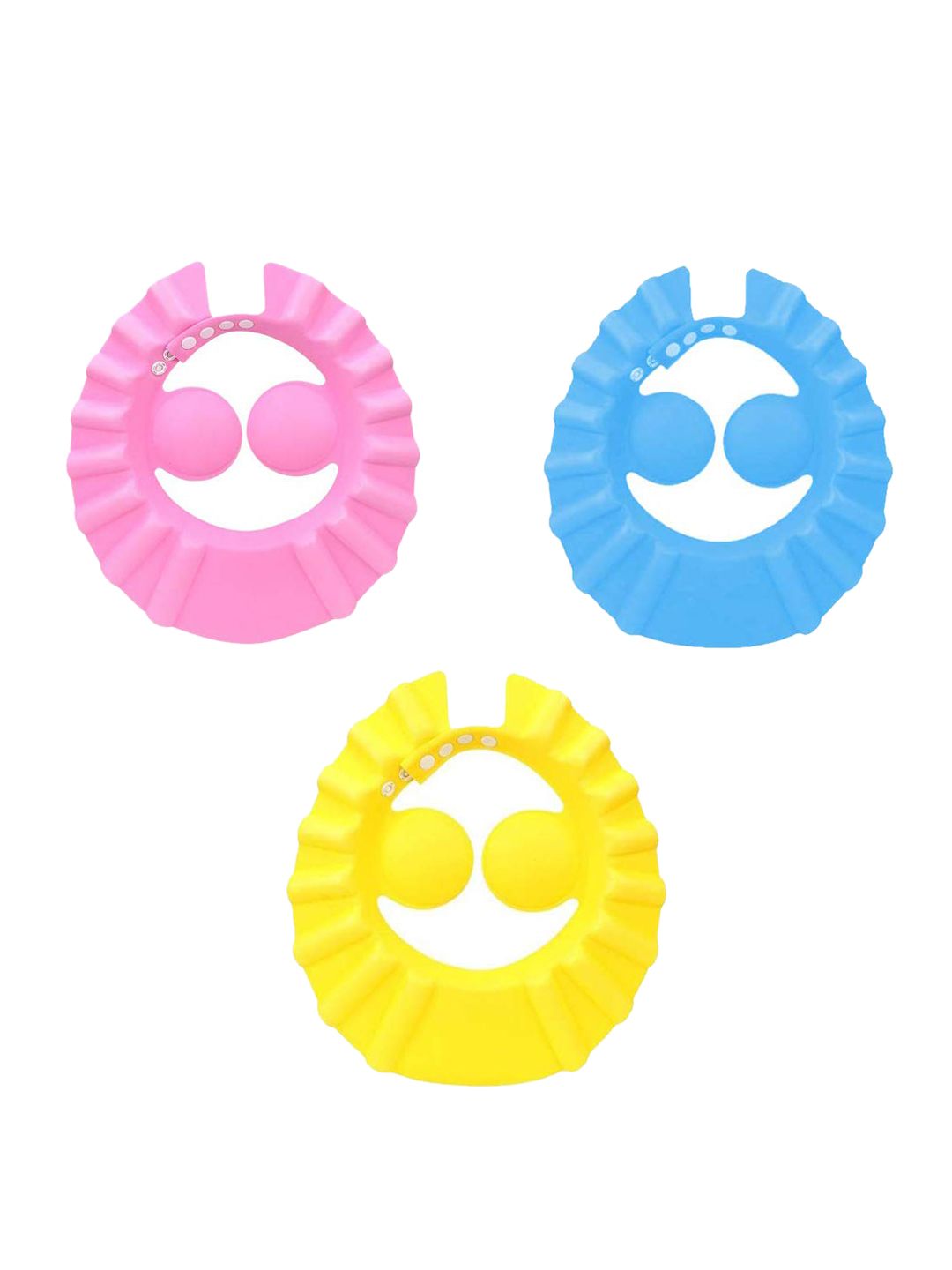 SYGA Kids Pack of 3 Fish Style Baby Shower Bath Caps-picture-12
