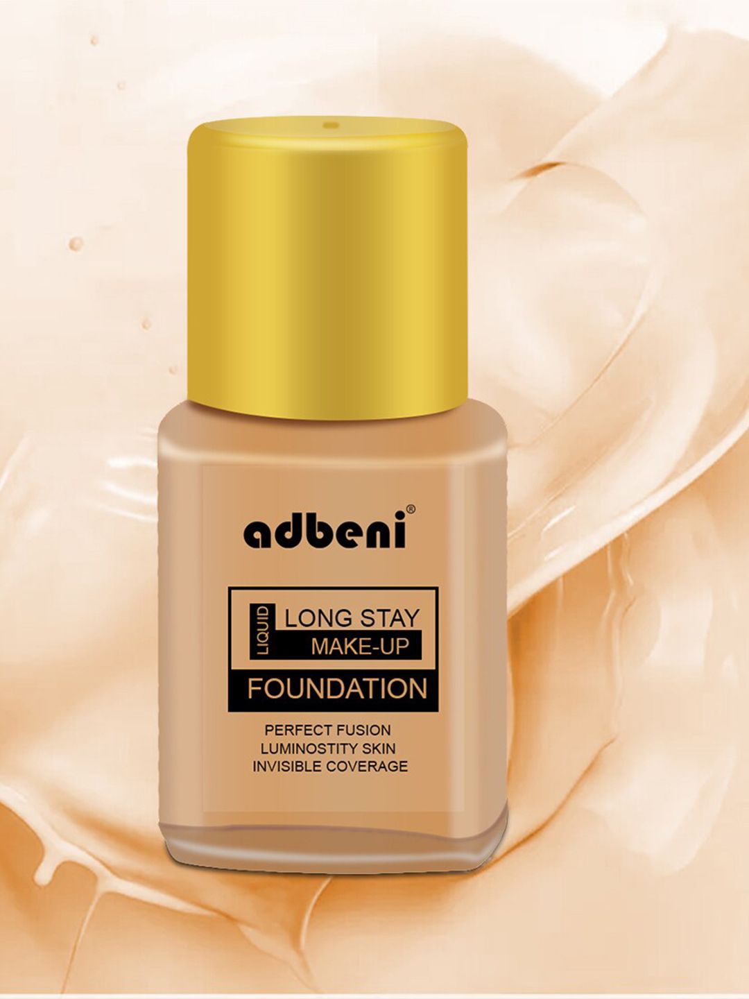 Adbeni Liquid Long Stay  Flawless Semi-Matte Make-Up Foundation 30 ml -  Beige 101-image-1