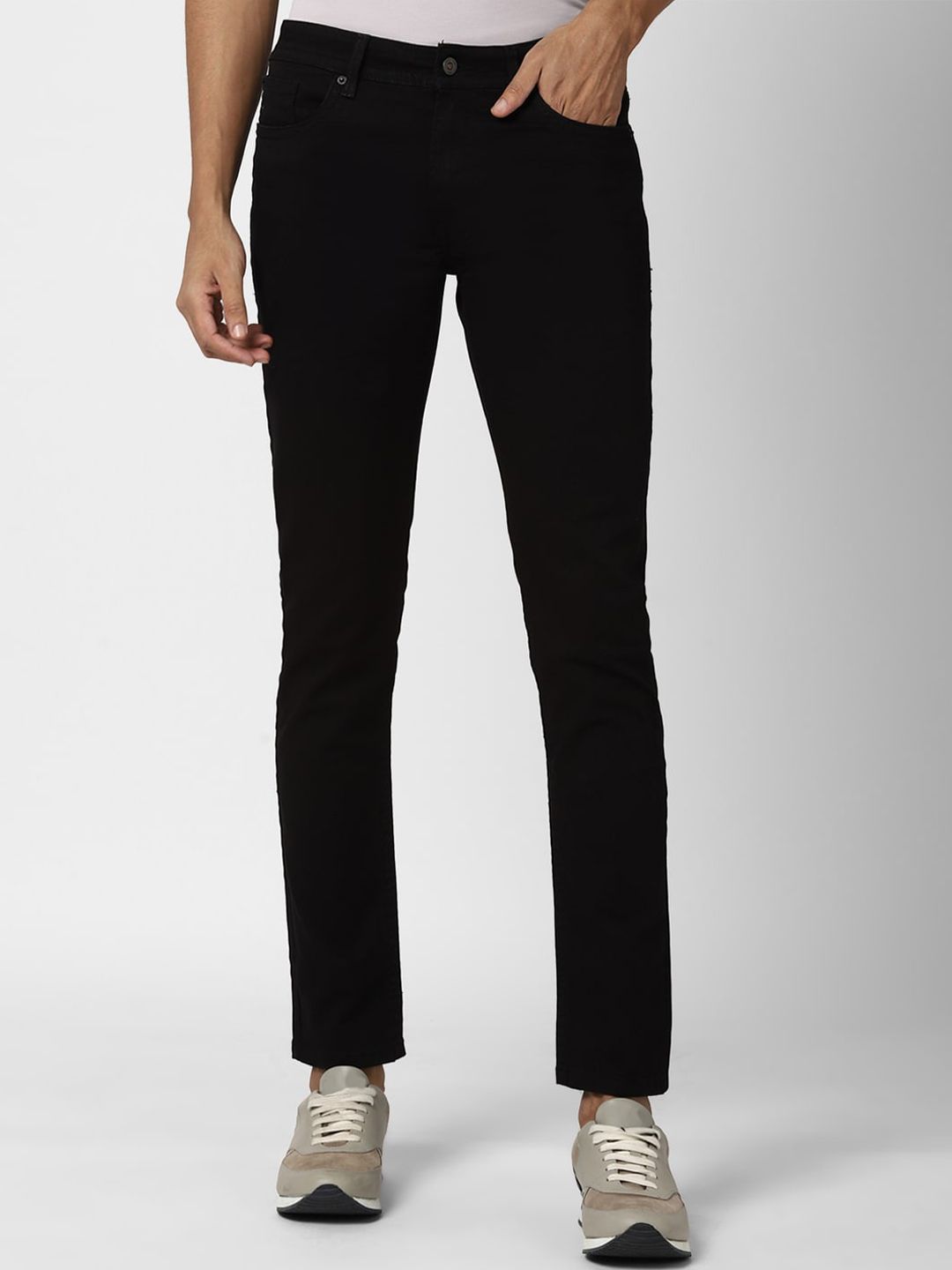 Peter England Casuals Men Black Slim Fit Jeans-picture-30