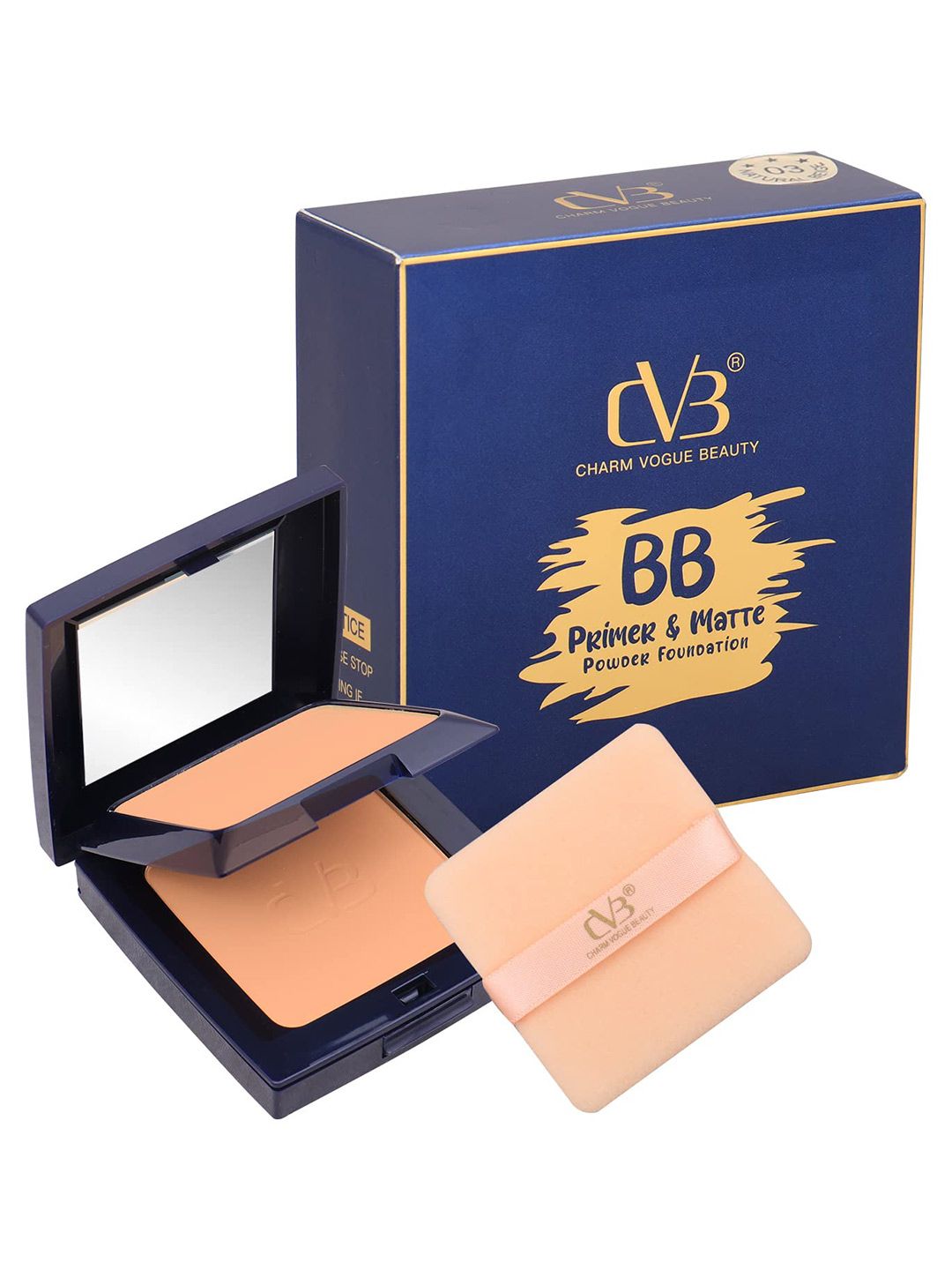 CVB BB Primer & Matte Powder Foundation - Natural Beige-picture-25