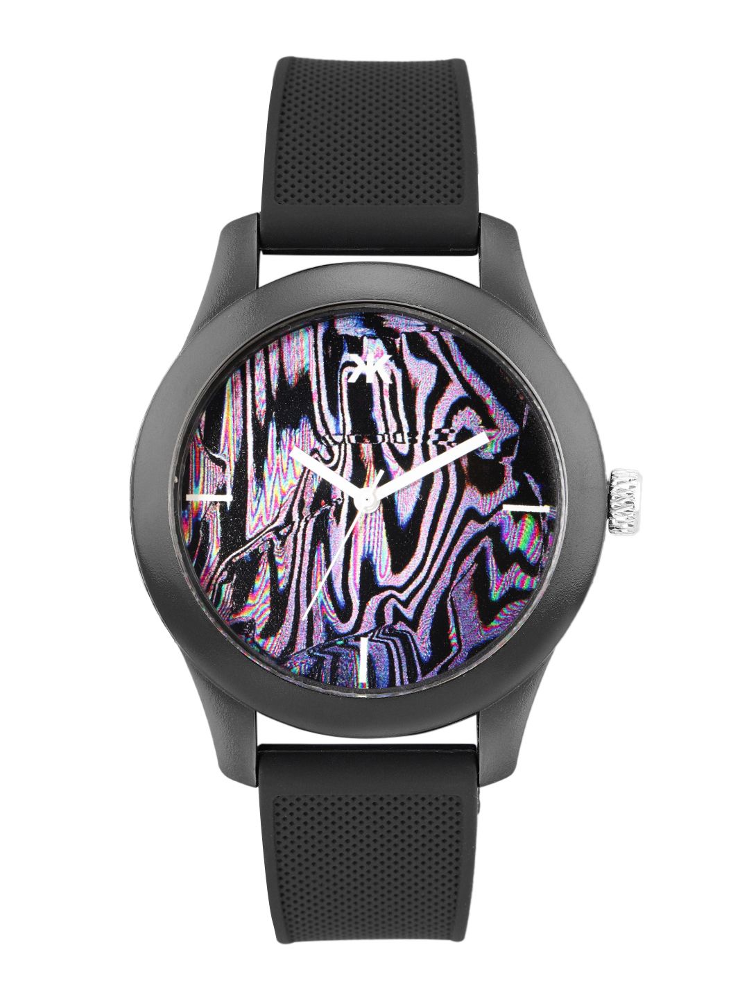 Kook N Keech Unisex Multicoloured Printed Analogue Watch KNK225F-image-37