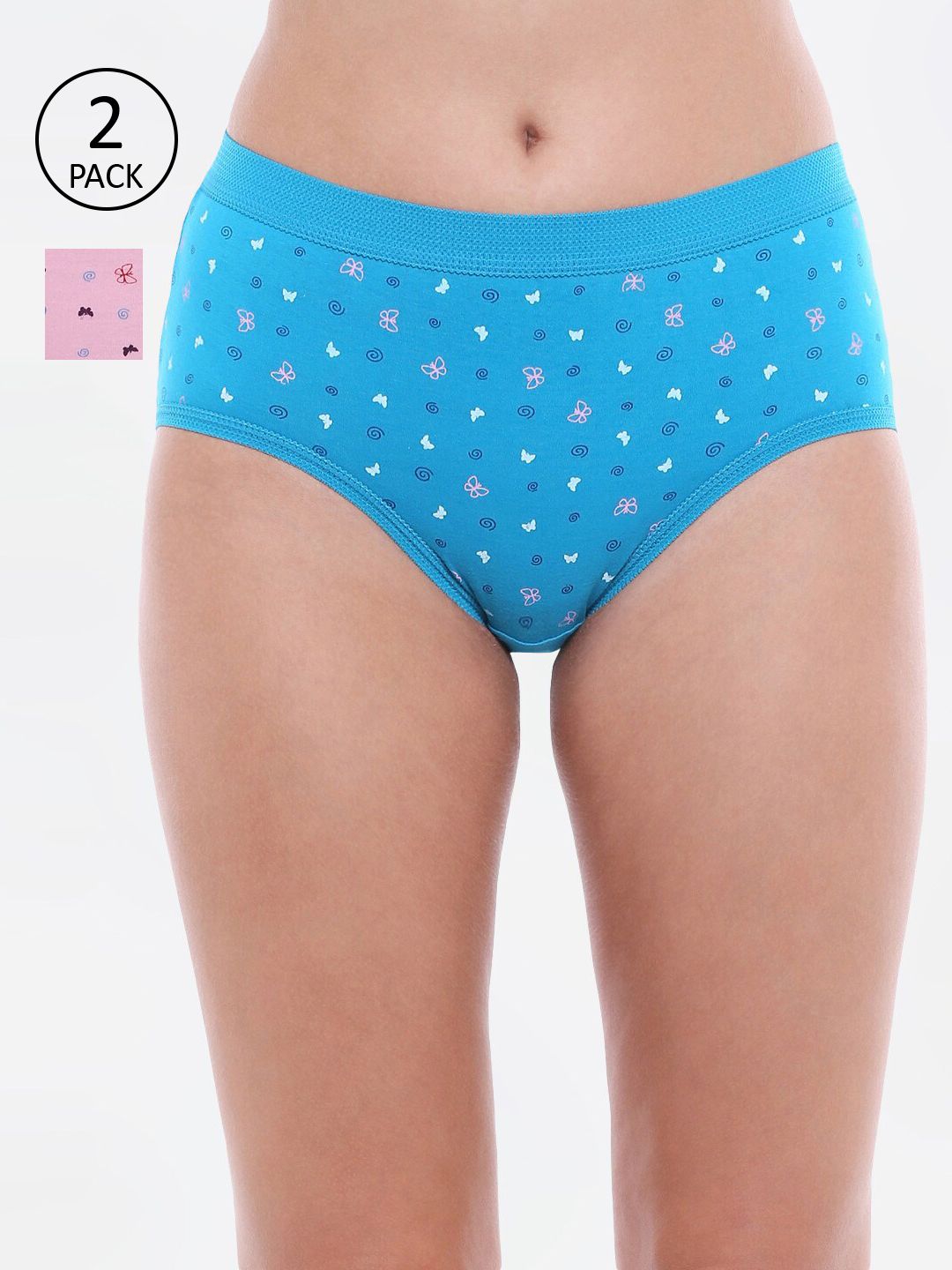 Bodycare Women Pack Of 3 Assorted Hipster Briefs-picture-42