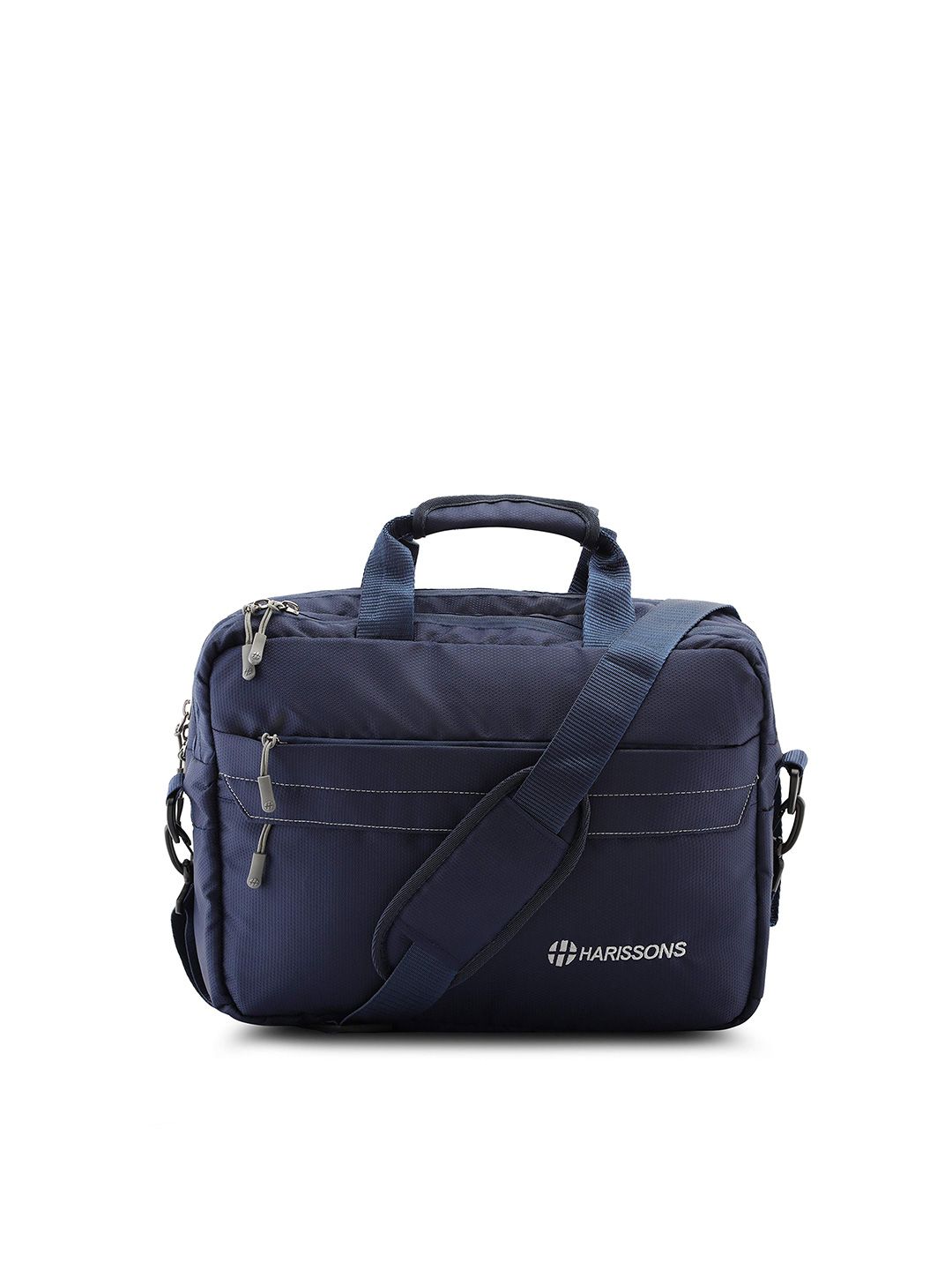 Harissons Unisex Navy Blue 15 Inch Laptop Bag-picture-37