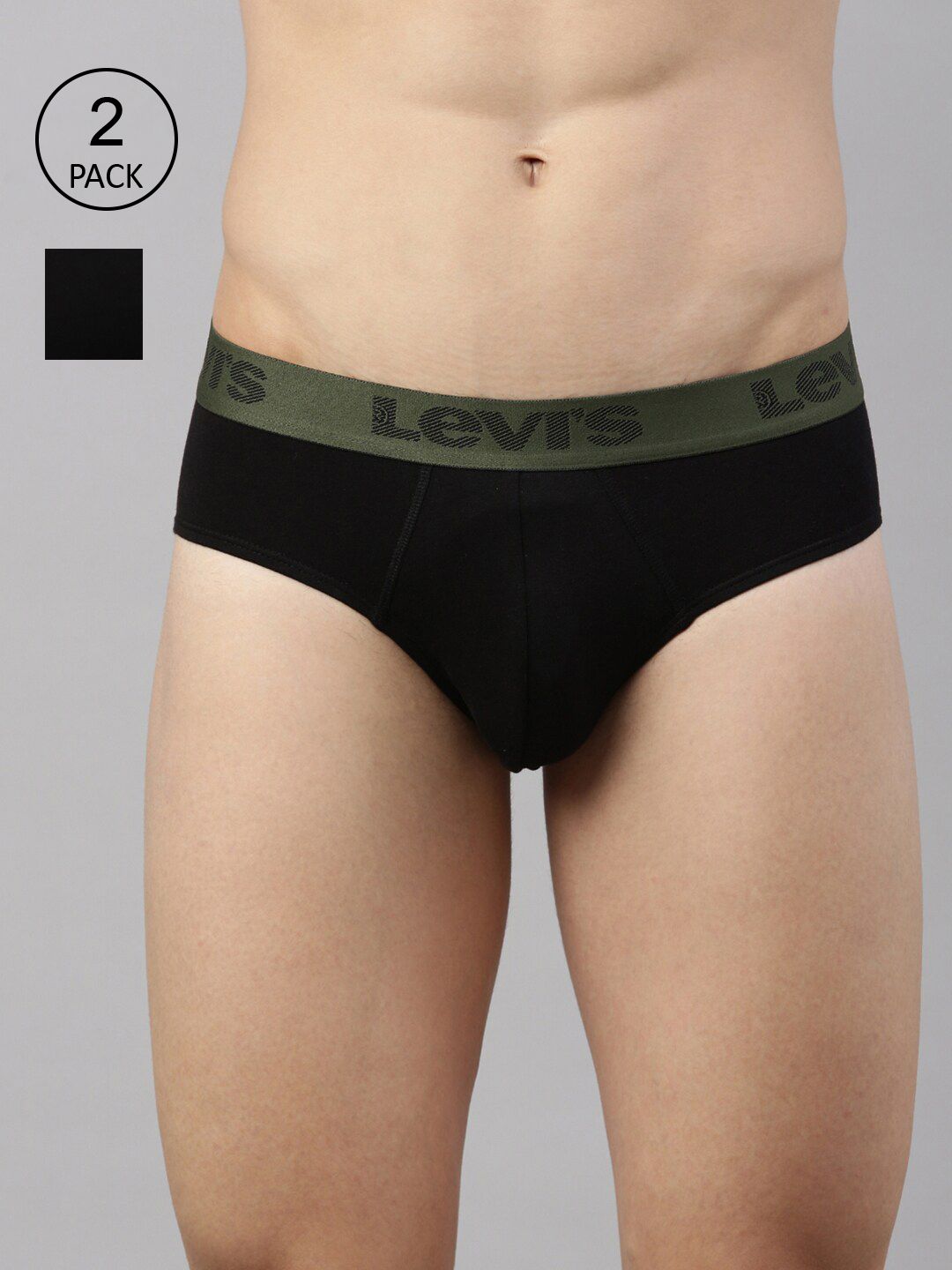 Levis Men Pack Of 2 Smartskin Technology Cotton Active Briefs with Tag Free Comfort-066-image-39