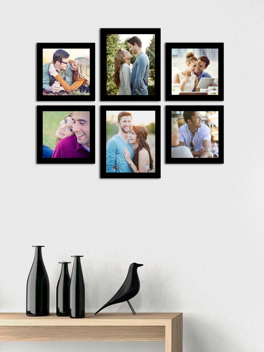 Art Street Set Of 6 Black Wall Photo Frames-picture-16