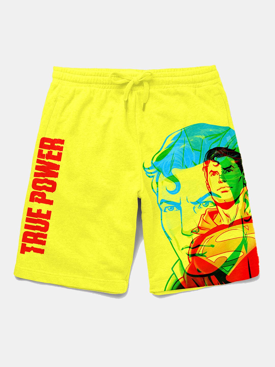 BONKIDS Boys Yellow Printed Cotton Shorts-picture-52