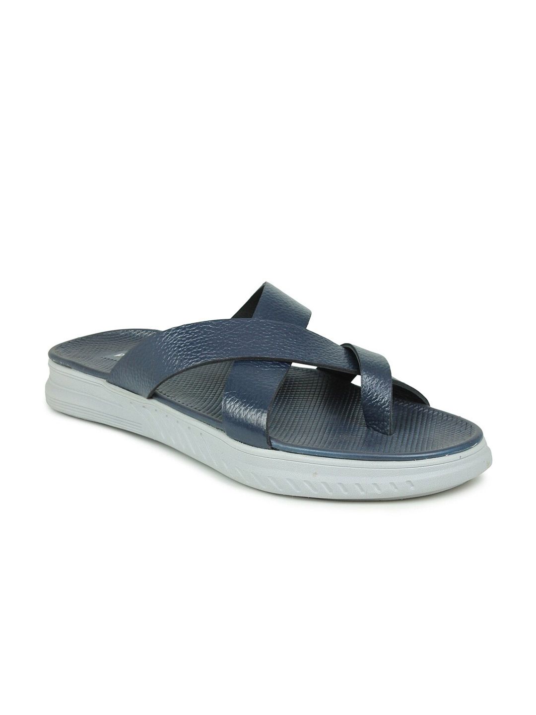 PRIVO by Inc.5 Men Blue & White Comfort Sandals-image-13
