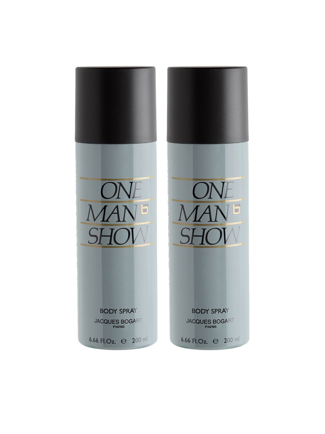 JACQUES BOGART Men Set of 2 One Man Show Deodorant Body Spray - 200 ml Each-picture-28