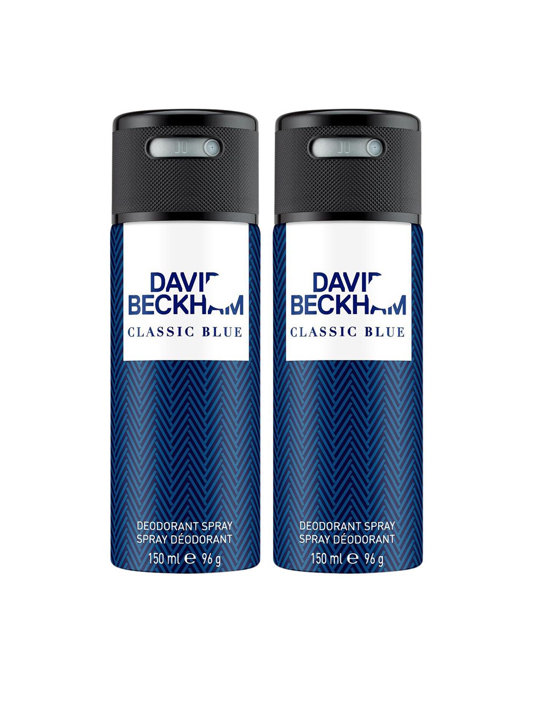 DAVID BECKHAM Men Set of 2 Classic Blue Deodorant Body Spray - 150 ml Each-picture-23