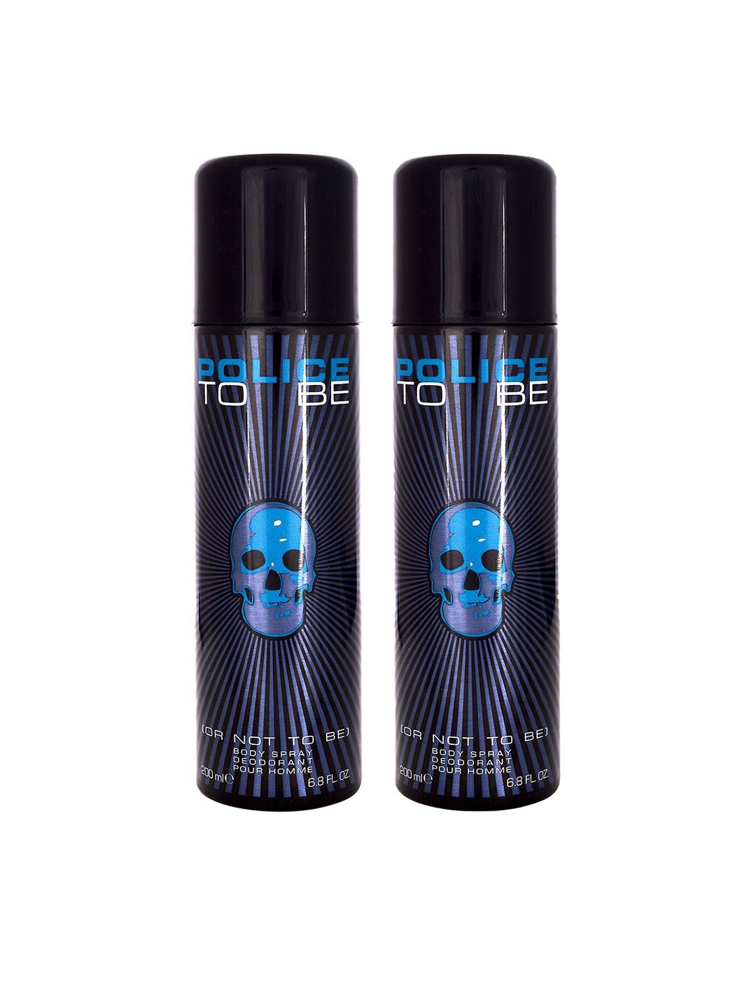 Police Men Set of 2 To Be Or Not To Be Deodorant Body Spray - 200 ml Each-picture-17