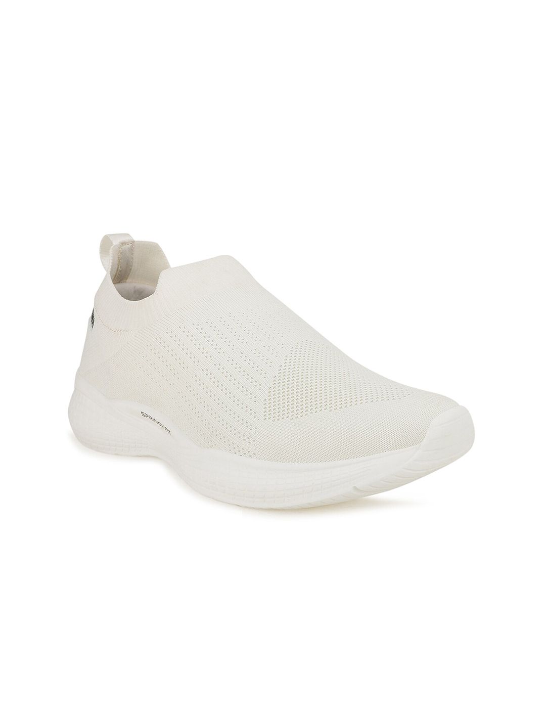 Campus Men Off White Mesh Running Shoes-image-31