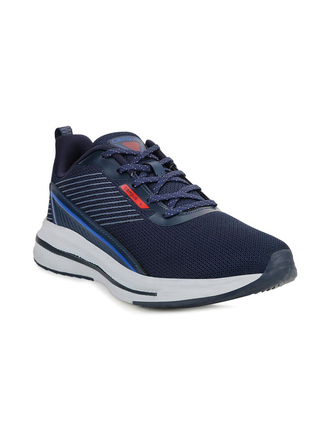 Campus Men Navy Blue Mesh Running Sports Shoes-picture-20