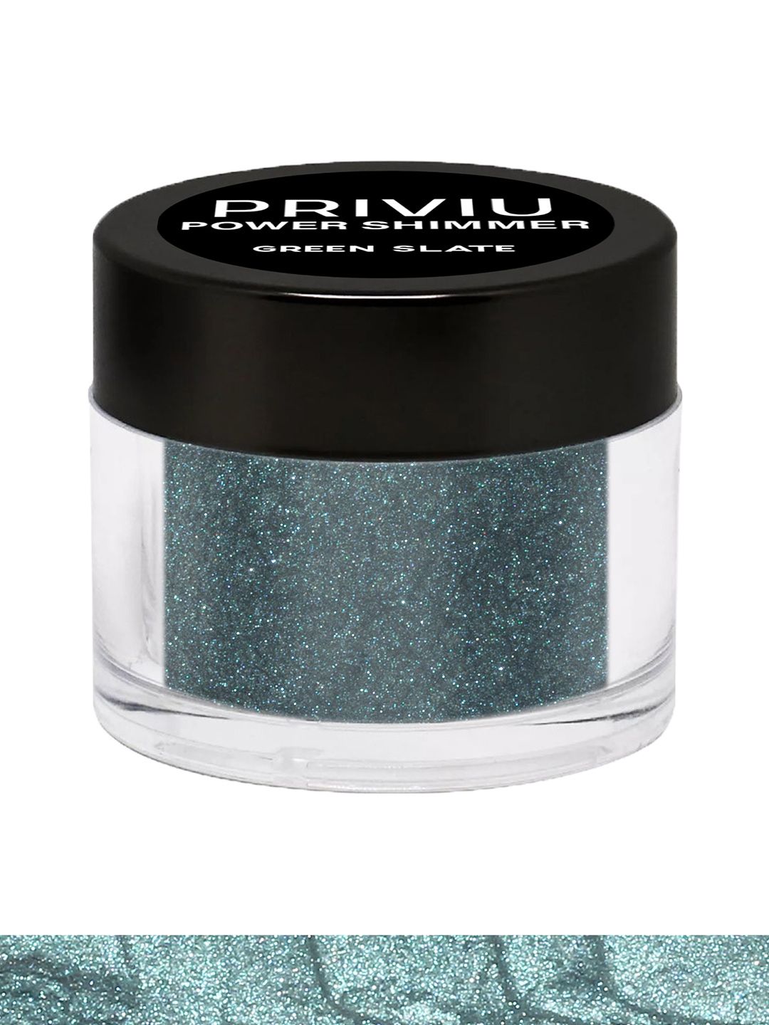 PRIVIU Green Slate Eyes & Face Makeup Full Coverage Illuminator Highlighter Power Shimmer-image-45