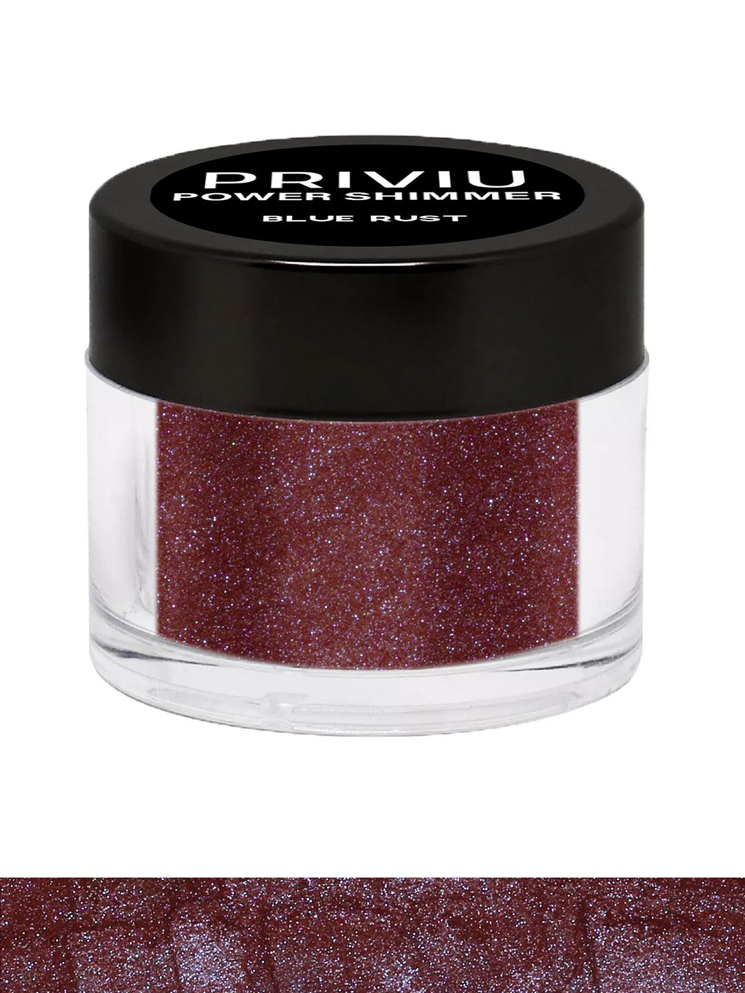 PRIVIU Power Shimmer Full Coverage Illuminator Highlighter for Eyes & Face - Blue Rust 12-image-19