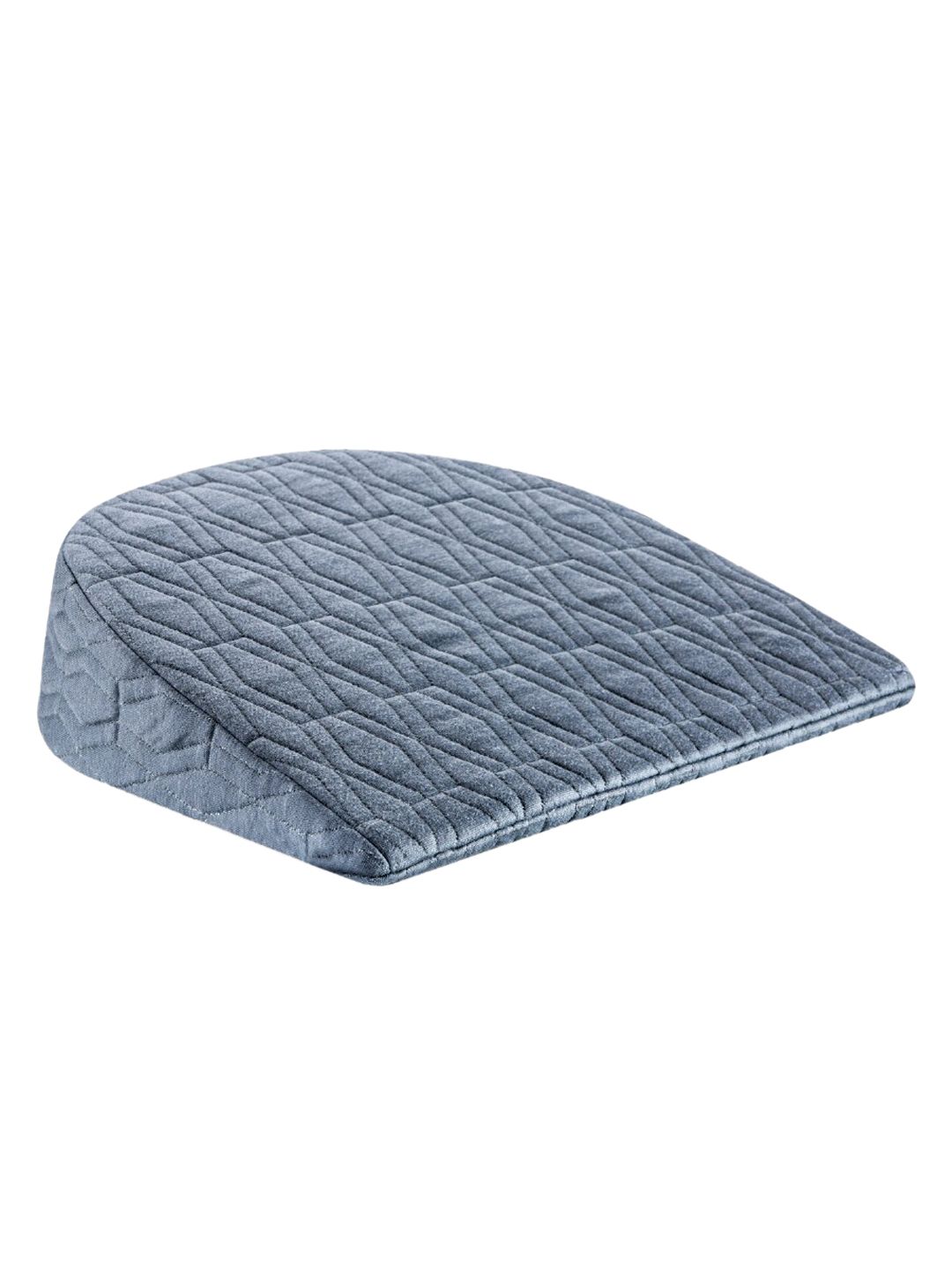The White Willow Grey Textured Memory Foam C Shaped Pregnancy Pillow-image-46