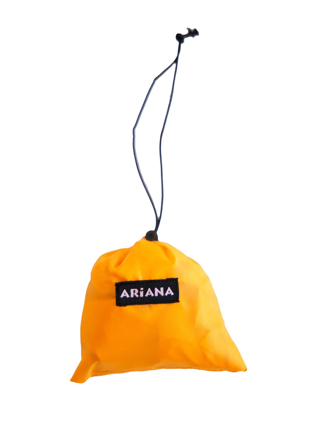 Ariana Orange Printed Structured Handheld Bag-picture-18