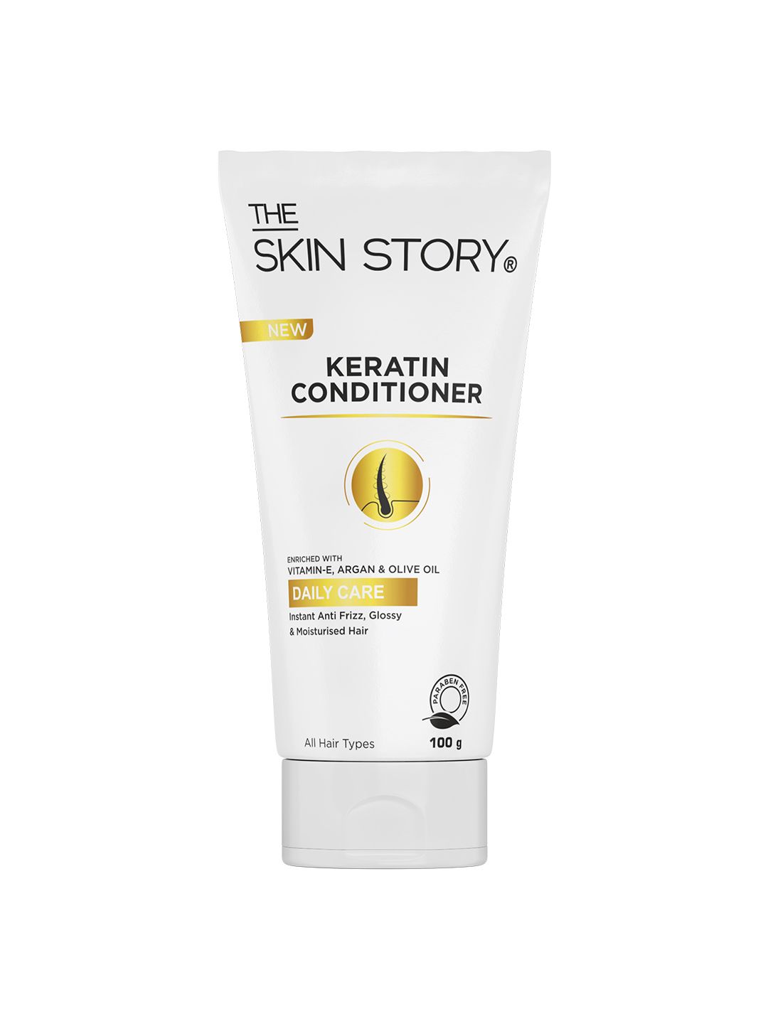 THE SKIN STORY Keratin Smooth Conditioner for Split End & Damage Repair - 100g-image-40