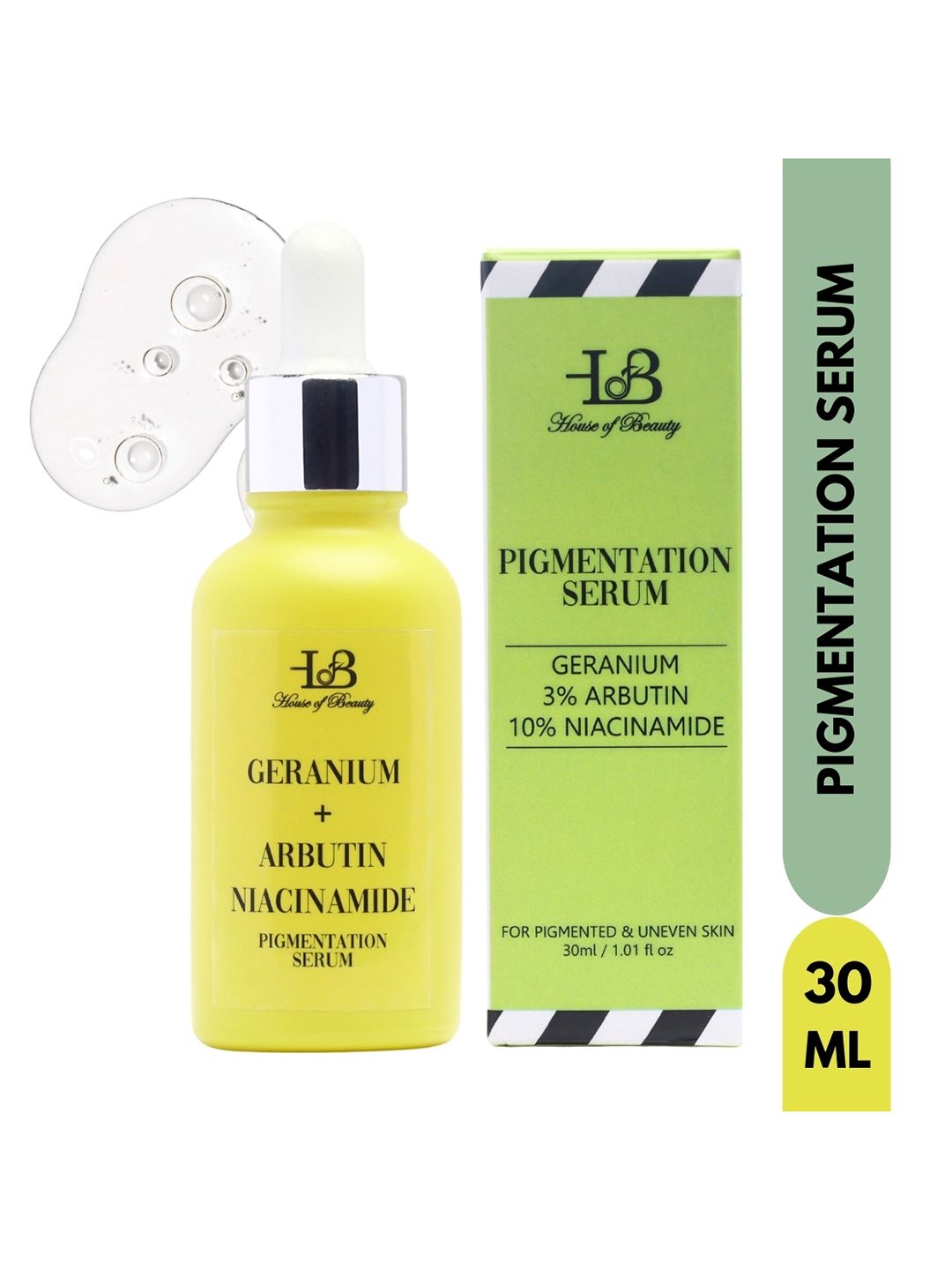 House of Beauty Pigmentation Serum with Arbutin & Naicinamide - 30ml-picture-36