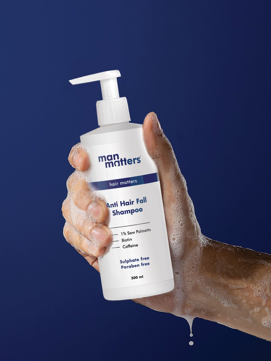 Man Matters Anti Hairfall Shampoo 300 ml