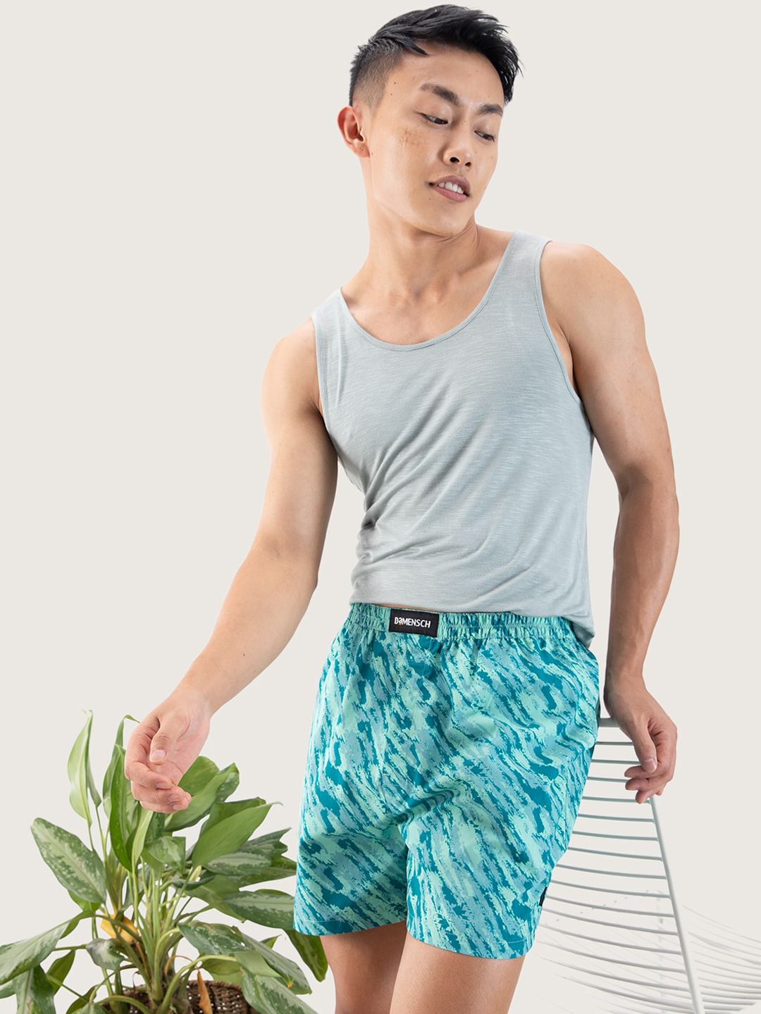 DAMENSCH Men Printed Ultra-Light Cotton Regular Fit Boxer Shorts DAM-PRIN-LBX-STU-picture-36