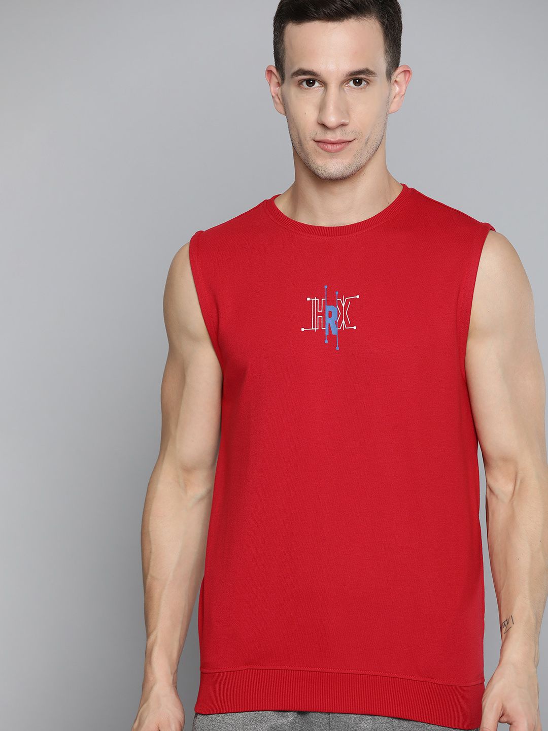 Hrx sleeveless hoodies store
