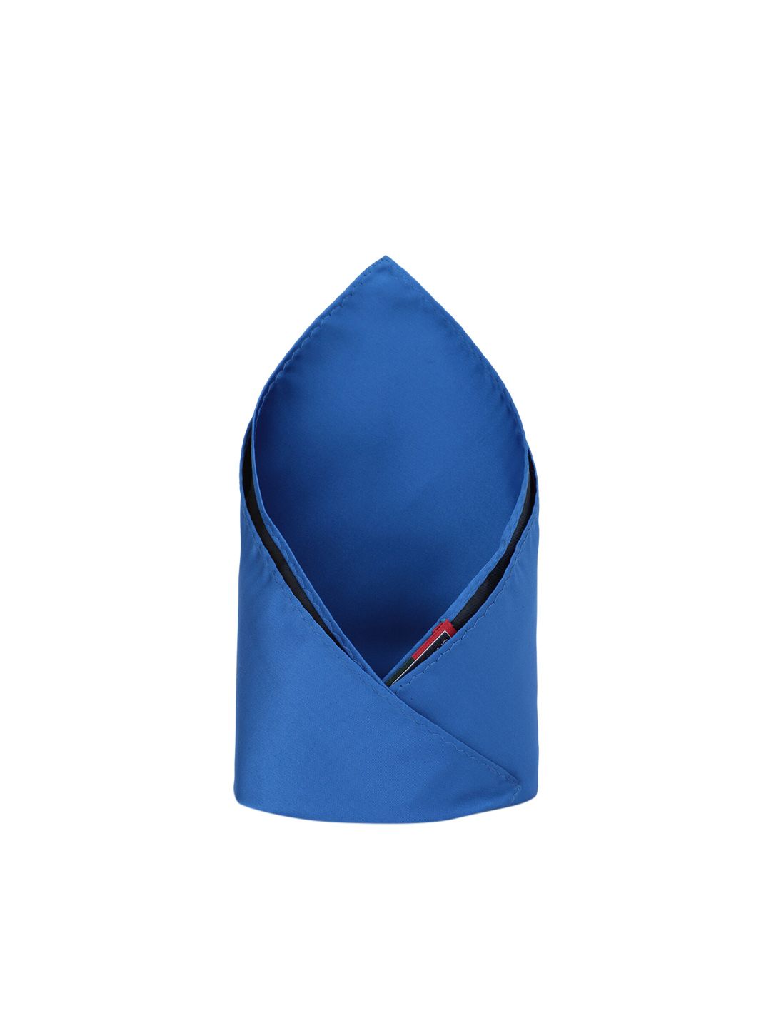 Peter England Men Blue Solid Pocket Square-picture-18