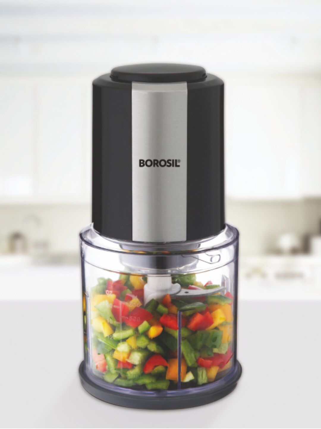 BOROSIL Black Chef Delite 300-Watt Chopper-picture-41